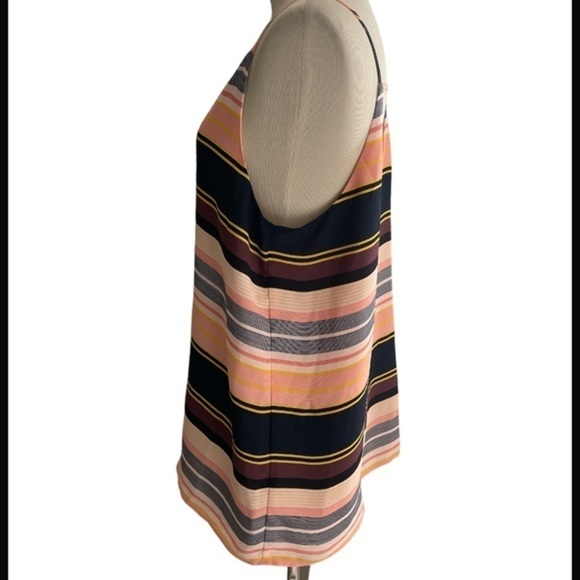 Ann Taylor LOFT Women Pink Sleeveless Blouse medium - Picture 4 of 7